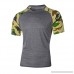Fashion Raglan T Shirt Donci Men's Short Sleeve Baseball Tees Patchwork Fashion Casual Summer Slim Fit Workout Sport Tops Gray B07Q5ZN8YF
